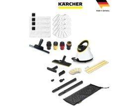 Resim Karcher Hızlı ve Etkili Temizlik Sc 2 Deluxe Easyfix Buharlı Temizlik Makinesi-Full Temizlik Seti+Cam Temizlik Başlığı 