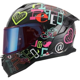 Resim Sway 867 Peri Colorful Kask 