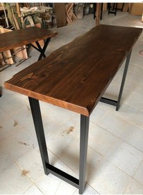 Resim Bintaşmobilya Kütük Bar Masa-140X60.Cm 