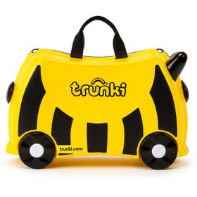 Resim Trunki Çocuk Bavulu - Arı Bernard 