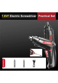 Resim Çok Fonksiyonlu Ve Güçlü Elektrikli Tornavida Taşınabilir Akülü Lq 