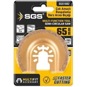 Resim Sgs 1882 Derz Arası Raspalama Bıçağı 65 mm Karbür 