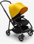 Resim Bugaboo Bee 6 Çift Yönlü Bebek Arabası Black/Yellow 