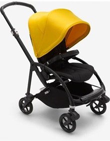 Resim Bugaboo Bee 6 Çift Yönlü Bebek Arabası Black/Yellow 