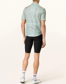 Resim Cafe Du Cycliste Claudıne U Unisex Bisiklet Forması Mavi 