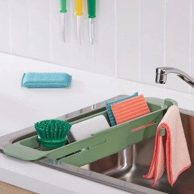 Resim IKEA Skolast Bulaşık Kabı, Yeşil, Uzatılabilir 