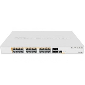 Resim MIKROTIK Poe Switch 24 Port Gigabit Crs328-24p-4s Rm / 4 Port 10gbps Sfp 