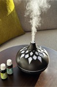 Resim Evanthe 500 ML Aromaterapi Difüzör Buhar Yayıcı Nemlendirici 