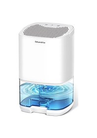 Resim Coofbe Led Işıklı Otomatik Banyo Mutfak Oda Dolap 1000ml Nem Alma Cihazı Mantar Rutubet Nem Önleyici Beyaz 