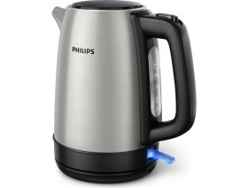 Resim Daily Collection Çelik Kettle 2200 W 1.7 Lt, Işıklı Gösterge, Yaylı Kapak, Hızlı Kaynatma Fonksiyonu 