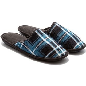 Resim Twigy David Polar Erkek Ev Terliği Mavi/siyah 41/46 7212571 