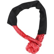 Resim Dianziye Kırmızı 550mm Yüksek Mukavemetli Uhmwpe Yumuşak Şakel - 10-25 Ton Çekim Gücü, Off-road Kurtarma Ve Çekim İçin 