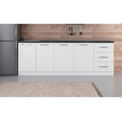 Resim Minar 240 Cm Mutfak Dolabı Beyaz 240-B1-Alt Modül Beyaz 