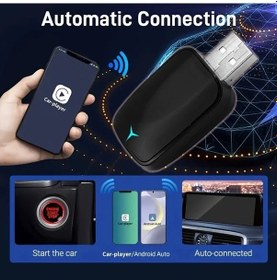 Resim Honeybeeshop Yeni Guncelleme 2si 1 Arada Araba Oyunu Kablolu Kablosuz Carplay Adaptoru Android Auto App Carplay Uyumlu 5.8ghz Wifi Ota Destekli 