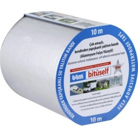 Resim Bitüself Folyolu Oto Ses Su Yalıtım Bantı Bandı 15 Cm Pütürsüz 