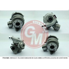 Resim Turbo Clio 3 Megane 2 - 3 Modus Scenic 2005- Fluence 2008- 504657889 