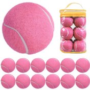 Resim Yuntech01 12'li Paket Profesyonel Tenis Topu - Doğal Kauçuk, Süper Sektirme, Renk Seçenekli 