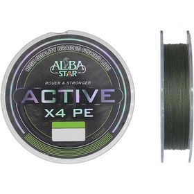Resim Albastar Active 4x İp Misina L.green 0.16mm - 150m - 16kg 