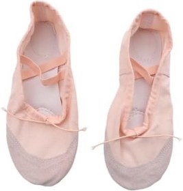 Resim Holibanna 2 Çift Çocuklar Bale Ayakkabıları Dans Terlikleri Oryantal Dans Kız Bale Ayakkabıları Bale Düz Ayakkabılar Bayan Kadınlar Için Düz Katlanabilir Terlik Düğün Terlikleri Cep Yoga 