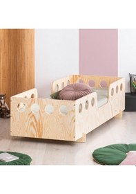 Resim Markaawm Markaawm Montessori Yatak Ahşap Karyola Çocuk Yatağı 