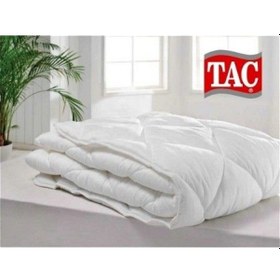 Resim Taç Microfiber Yorgan Çift Kişilik Beyaz 