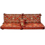 Resim Anadolu Şark Köşesi Takımı Konsepti Kırmızı Koltuk Takımı Oturma Grubu SÜNGERSİZ 