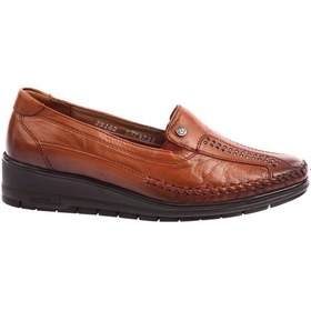 Resim Forelli 25182 Kadın Silver Taşlı Hallux Valgus Yapılı Memory Foam Casual Ayakkabı 25182-27-R1755 Taba 