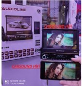 Resim Gece Ve Geri Görüş Kamera Audioline Ad-728 Kızak Çkmalı Alpine