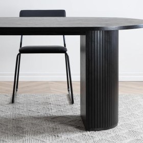 Resim Nord Dining Table Black 