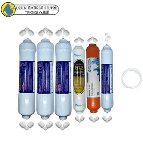 Resim Swun chyan Kapalı Kasa Su Arıtma Cihazlarına Sertifikalı 6'lı Mebransız B12 Alkali Mineral 