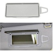 Resim Mercedes Benz W212 / W218 Sol Sürüş Araba Sun Visor Makyaj Aynası Gri Beyaz , Boyut:sol Taraf 1 Adet 