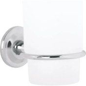 Resim Serel Banyo Lale Diş Fırçalığı Cam / Krom 140101003 E.c.a 