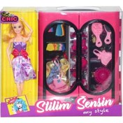 Resim Anlily Bebek Ve Elbise Dolabı - 16 Parça Gardrop - 02430 