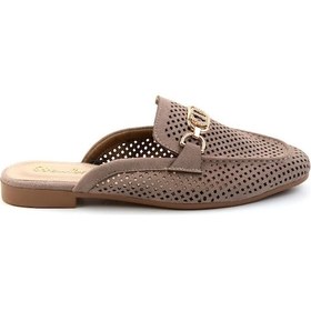 Resim Vizon Kadın Terlik K04688003002 Vizon 