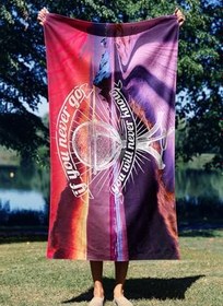 Resim Plaj Havlusu, 90 X 150 cm, Çok Renkli, YOGA NATURE, Çok Renkli, Üniseks Yetişkin 