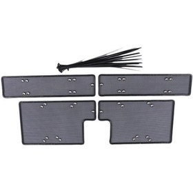 Resim Crackedice Araba Izgarası Böcek Koruması Ön Izgara Ağ Örtüsü 