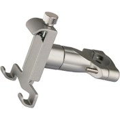 Resim Ranyeek Bisiklet Ve Motosiklet İçin Sağlam Alüminyum Telefon Tutucu - Güvenli Sürüş GÜMÜŞ 