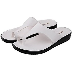 Resim Ceyo 9200-2 Kadın Anatomik Parmak Arası Terlik Beyaz 36-40 001 