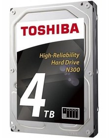 Resim 4TB TOSHIBA N300 7200RPM SATA3 NAS 256MB HDWG440UZSVA 