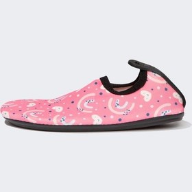 Resim Defacto Kız Çocuk Baskılı Deniz Ayakkabısı D5199A824SMPN34 Pembe 