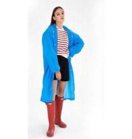 Resim Yağmurluk Unisex Mrc 881 - Mavi-7430 - Mavi 