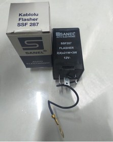 Resim Sanel Tofas Uyumlu Fiat 12 Volt Kablolu Flasör Ssf 287 473566375 