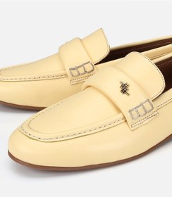 Resim Hotiç Kadın Deri Sarı Yumuşak Dokulu Klasik Loafer 01ayh321280a520 01ayh321280a520 