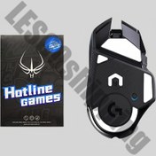 Resim Logitech Kablosuz için Kaymaz TPU Mouse Pad, Buz Sürümü, Ayak Ped 
