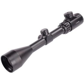 Resim 3-9x50 Zoomlu Keskin Nişancı Dürbünü Kırmızı,yeşil I Şik Çelik Gövde Açık Sarı 