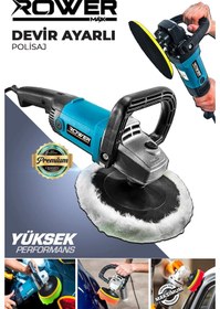 Resim Rowermax Alman Stark 99765VFX 6 Kademe Devir Ayarlı Polisaj Makinesi 
