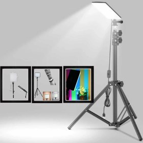 Resim Deyatech Soft LED 45W LED Panel 530 LED Sürekli Video Çekim Işığı 