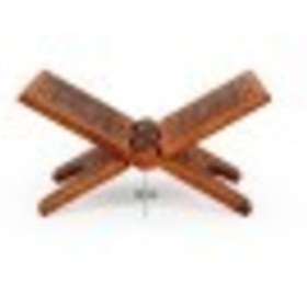 Resim ERASTAM Ahşap Yakma Desenli Rahle 35x18,5 cm 