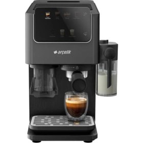 Resim Arçelik EM 8550 Imperium Barista Öğütücülü Yarı Otomatik Espresso Makinesi 