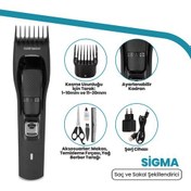 Resim Sigma Gm-8144 Saç Ve Sakal Şekillendirme Makinesi Goldmaster